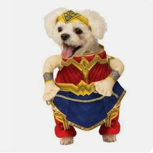 Wonder woman pet costume no crown